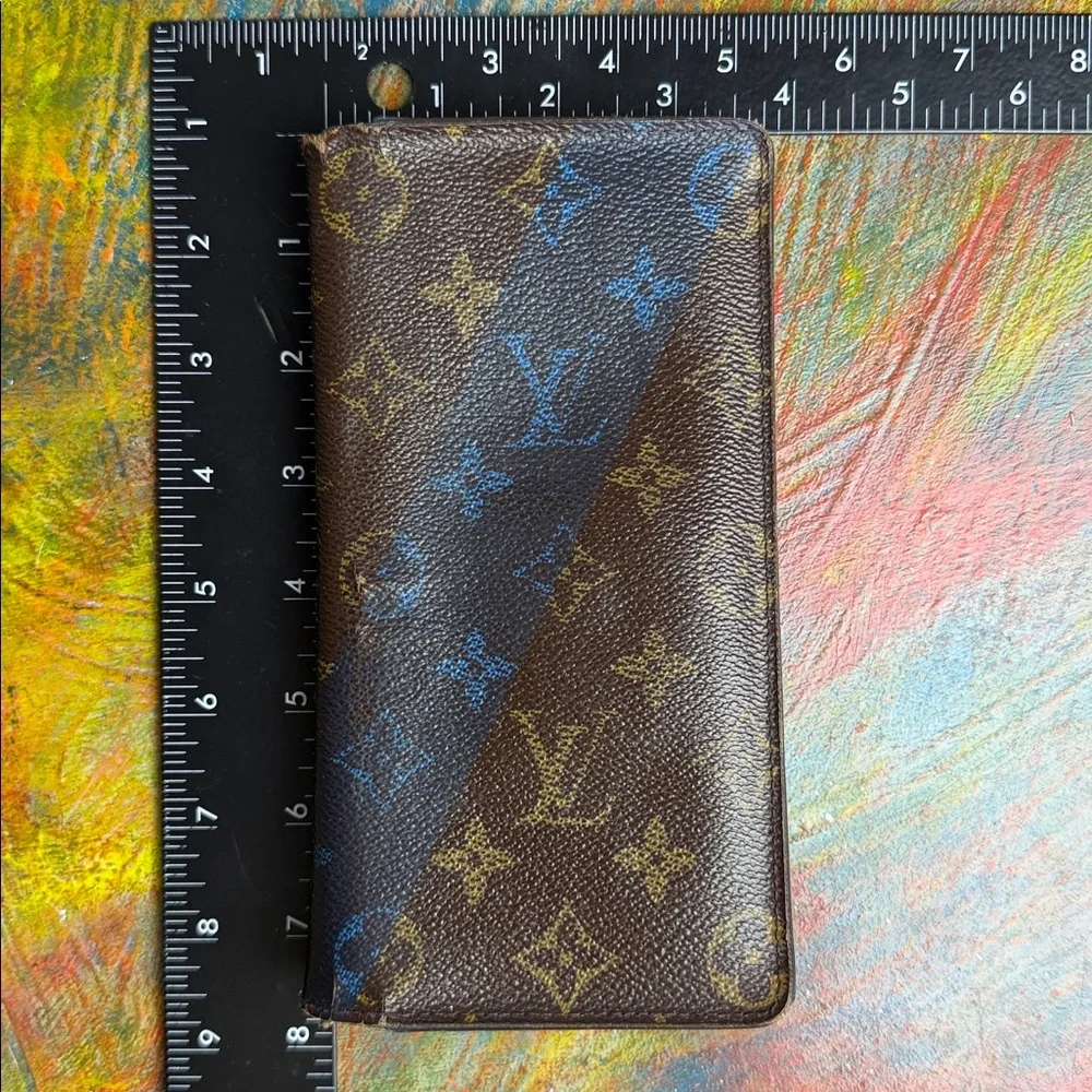 LOUIS VUITTON Monogram V Signature Wallet Long Wallet Vintage Portefeuille LV